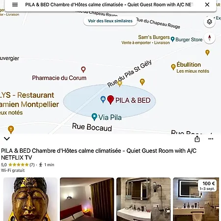 Pila & Bed Centre Corum Comedie - Calme Climatisee - Quiet Air-conditioned Panzió 4*